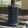 Buitenafvalbak Robust 16 Houd eenvoudig uw buitenruimte netjes en stijlvol met onze duurzame stalen buitenafvalbak model Robust van 60 liter.
